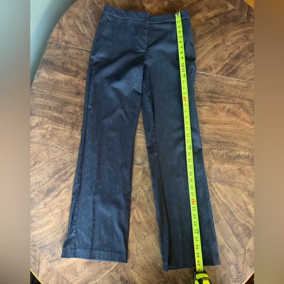 margot Pants - Meg & Margot Dark Blue Straight Leg Women's Denim Trousers